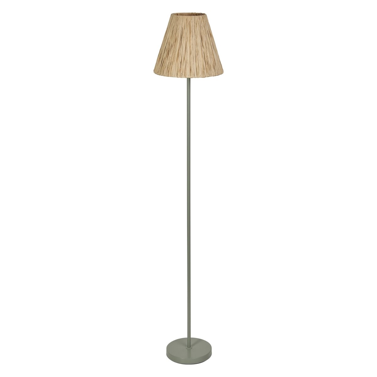 4099854454943 - Dekorativní stojací lampa Raffia, E27, zelená - Stojací lampa - LEDVANCE e - shop
