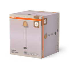4099854454943 - Dekorativní stojací lampa Raffia, E27, zelená - Stojací lampa - LEDVANCE e - shop