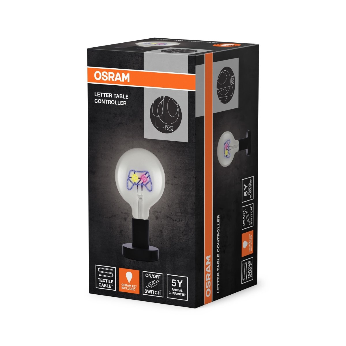 4058075853102 - Dekorativní stolní lampa Controller, 1,2 W, E27 - Stojací lampa - LEDVANCE e - shop