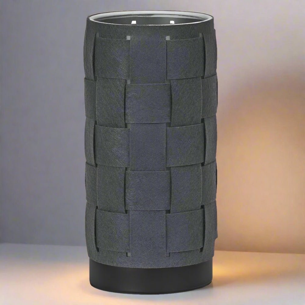 Dekorativní stolní lampa E14 FELT WEAVING TUBE TABLE