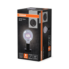 4058075853225 - Dekorativní stolní lampa Hello, 1,2 W, E27 - Stojací lampa - LEDVANCE e - shop