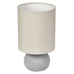 4099854454707 - Dekorativní stolní lampa Impact, beton a šedá tkanina, 1xE27 - Stojací lampa - LEDVANCE e - shop