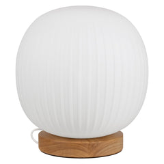 4058075852112 - Dekorativní stolní lampa Lucenra E27 Sklo/Dřevo - Stojací lampa - Czechia LEDVANCE e - shop