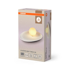 4099854454882 - Dekorativní stolní lampa Plaster Nest 1xG9, bílá - Stojací lampa - LEDVANCE e - shop