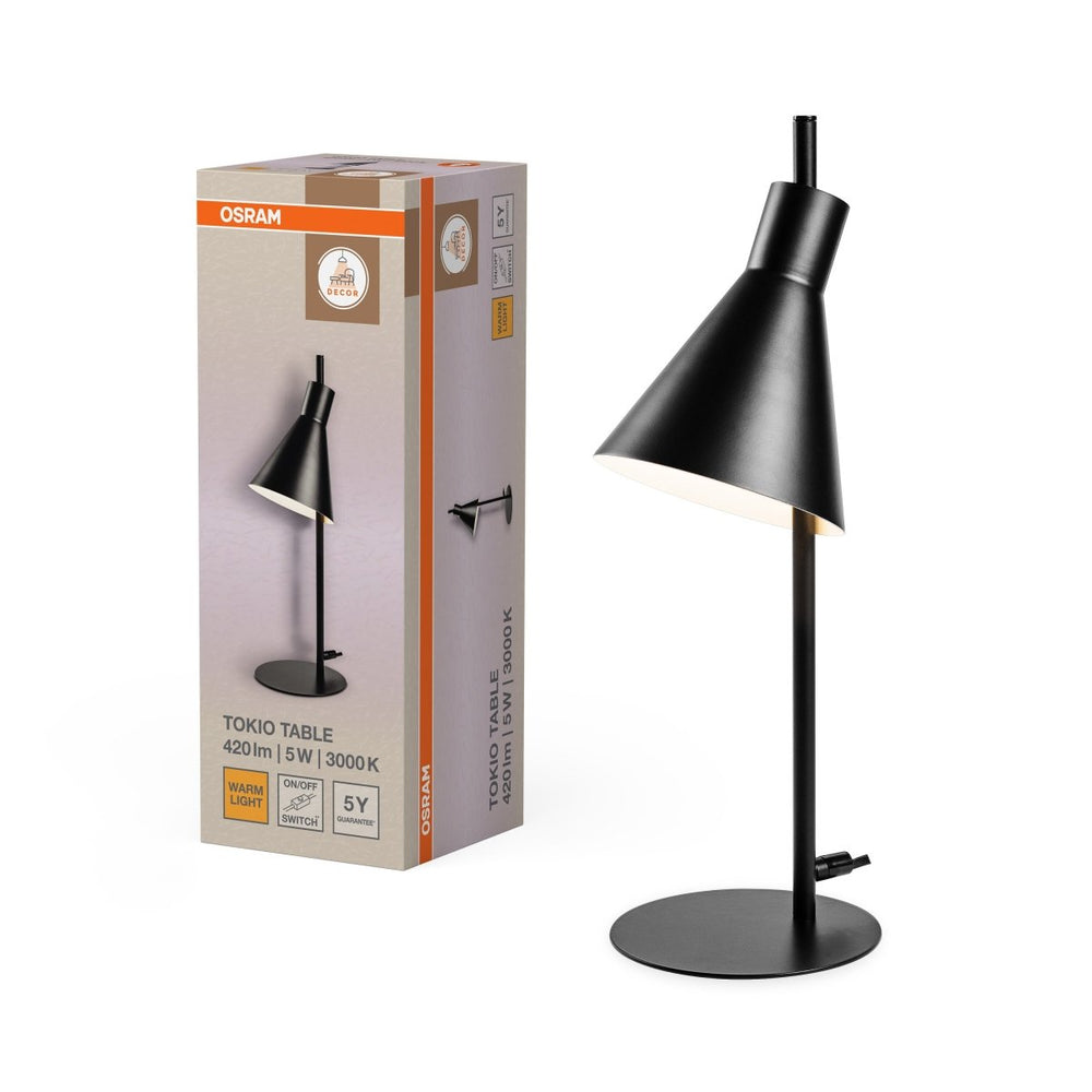 Dekorativní stolní lampa Tokio, bílá, 5W LED, 160 mm