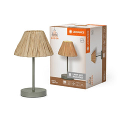 4058075838215 - Dekorativní stolní lampa z rafie E27 RAFFIA TABLE - Stolní lampa - LEDVANCE e - shop