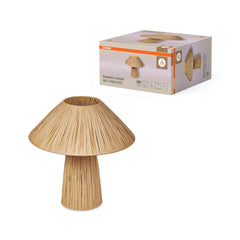 4099854453694 - Dekorativní stolní svítidlo Bamboo Paper Hut, 1xE27, hnědé - Stojací lampa - LEDVANCE e - shop