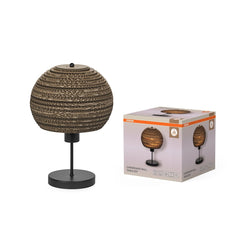 4099854453915 - Dekorativní stolní svítidlo Cardboard Ball, E27, hnědé - Stojací lampa - LEDVANCE e - shop