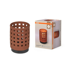 4099854454172 - Dekorativní stolní svítidlo Clay Windows, 1xE27, hnědé - Stojací lampa - LEDVANCE e - shop