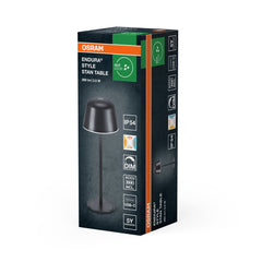 4099854445200 - Dekorativní stolní svítidlo Endura Style, CCT, USB, tmavě šedé - Venkovní stolní svítidlo - LEDVANCE e - shop
