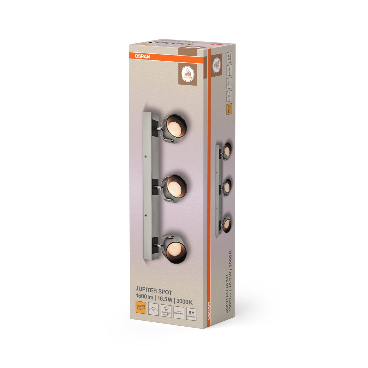 4099854471476 - Dekorativní stříbrné stropní svítidlo 16,50 W Teplá bílá 500 mm - Stropní svítidlo - LEDVANCE e - shop