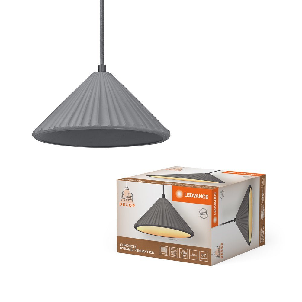Dekorativní stropní svítidlo E27 PYRAMID PENDANT