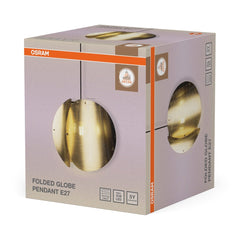 4058075852273 - Dekorativní závěsná lampa Globe Gold E27 - Závěsné - Czechia LEDVANCE e - shop