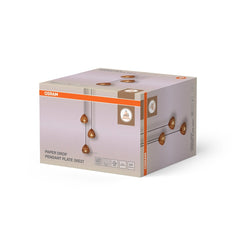4099854460678 - Dekorativní závěsná lampa Kapka Paper 3xE27, béžová - Závěsné - LEDVANCE e - shop