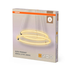 4099854458163 - Dekorativní závěsné svítidlo Aura 21W Teplá bílá, 498 mm - Závěsné - LEDVANCE e - shop