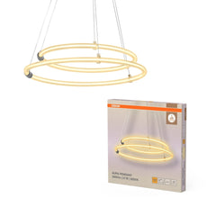 4099854458163 - Dekorativní závěsné svítidlo Aura 21W Teplá bílá, 498 mm - Závěsné - LEDVANCE e - shop