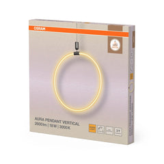 4099854458262 - Dekorativní závěsné svítidlo Aura, zelené, 18 W Teplá bílá - Závěsné - LEDVANCE e - shop