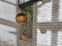 4099854458804 - Dekorativní závěsné svítidlo Cardboard Ball, E27, hnědé - Závěsné - LEDVANCE e - shop