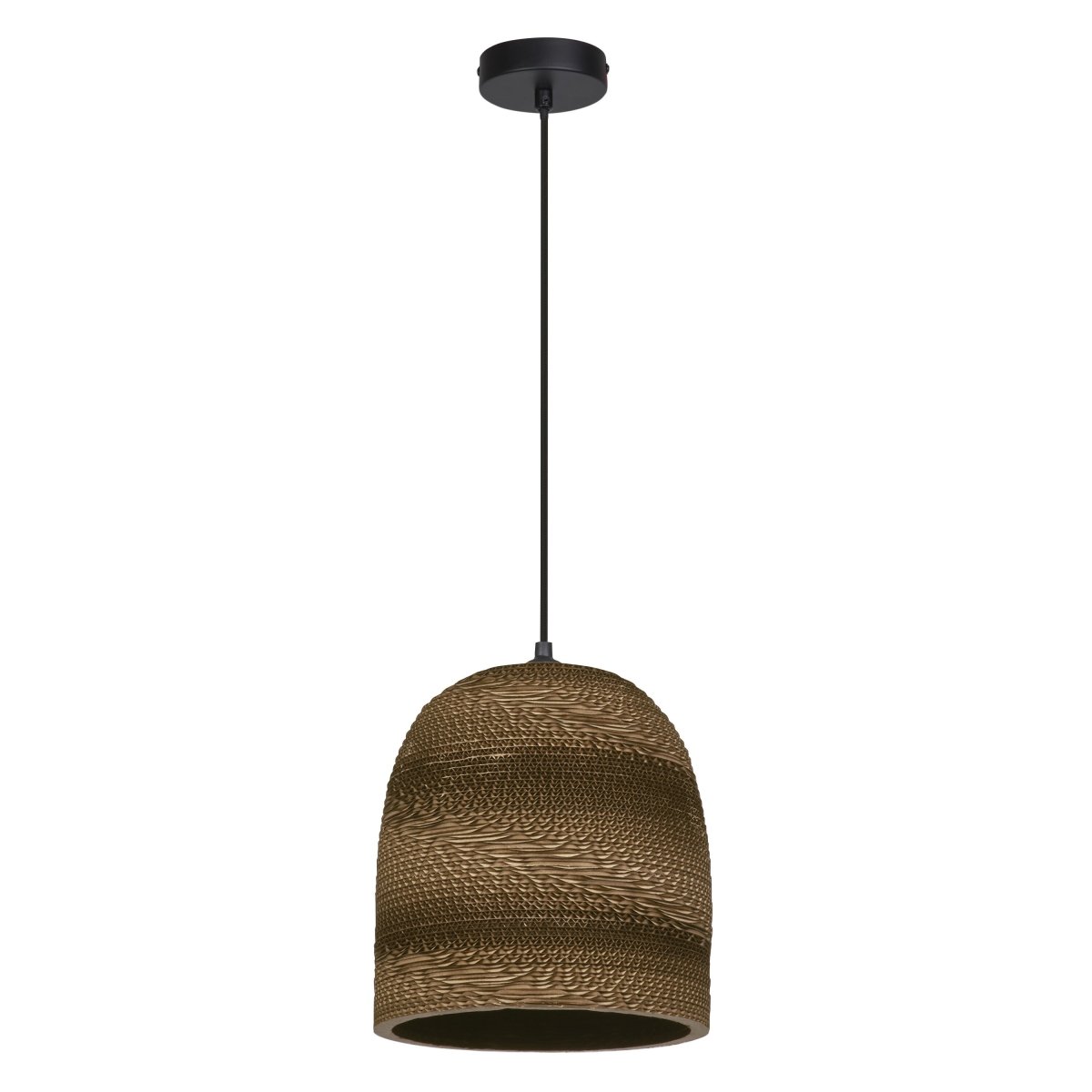 4099854458828 - Dekorativní závěsné svítidlo Cardboard Bell E27 hnědé - Závěsné - LEDVANCE e - shop