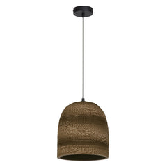 4099854458828 - Dekorativní závěsné svítidlo Cardboard Bell E27 hnědé - Závěsné - LEDVANCE e - shop
