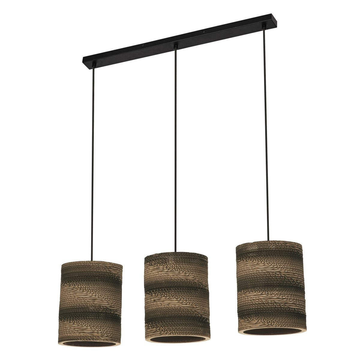 4099854458842 - Dekorativní závěsné svítidlo Cardboard Cylinder, 3xE27, hnědé - Závěsné - LEDVANCE e - shop