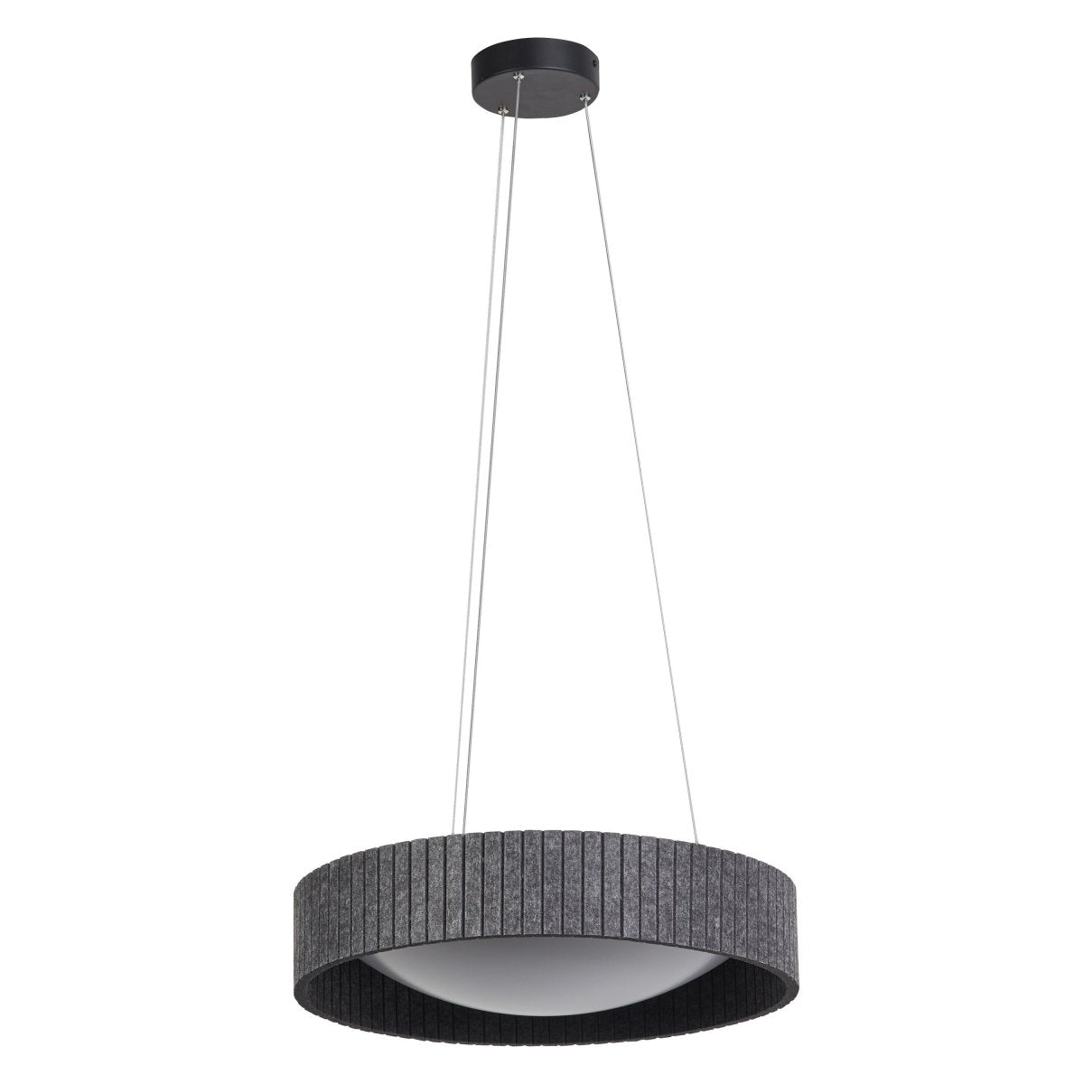 4099854459306 - Dekorativní závěsné svítidlo Felt 28W Teplá bílá, tmavě šedé, 500 mm - Závěsné - LEDVANCE e - shop
