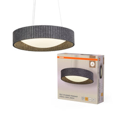 4099854459306 - Dekorativní závěsné svítidlo Felt 28W Teplá bílá, tmavě šedé, 500 mm - Závěsné - LEDVANCE e - shop