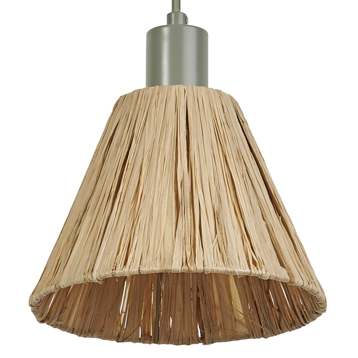 4099854461149 - Dekorativní závěsné svítidlo Raffia 1XE27, Zelená - Závěsné - LEDVANCE e - shop