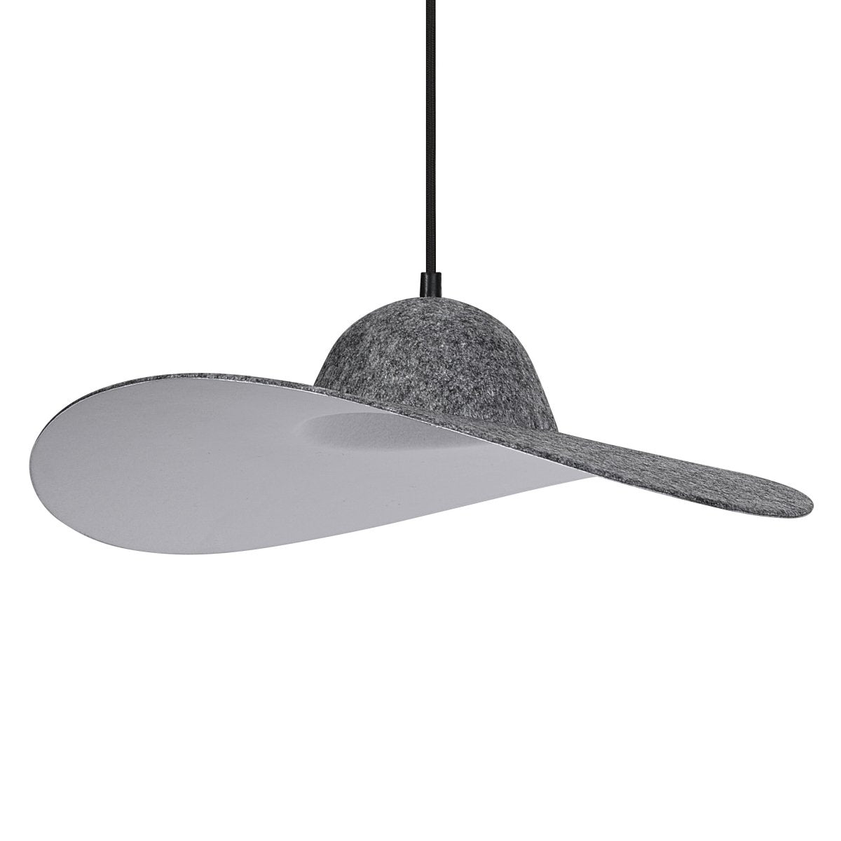 4099854459320 - Dekorativní závěsné svítidlo z plsti ve tvaru klobouku, 1×E27, tmavě šedé - Závěsné - LEDVANCE e - shop