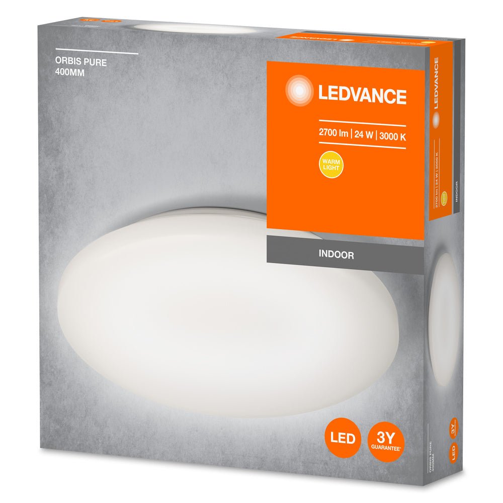 4058075651913 - Designové LED stropní světlo ORBIS PURE 400, teplá bílá - Stropní svítidlo - LEDVANCE e - shop