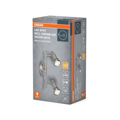4099854473401 - Designové LED stropní svítidlo LED SPOT 2x2.6W, teplá bílá OSRAM - Stropní svítidlo - LEDVANCE e - shop