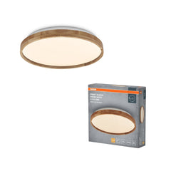 4099854446160 - Dřevěné LED stropní svítidlo 295 mm ORBIS, teplá bílá OSRAM - Stropní svítidlo - LEDVANCE e - shop