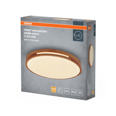 4099854450846 - Dřevěné LED stropní svítidlo 300 mm ORBIS, teplá bílá OSRAM - Stropní svítidlo - LEDVANCE e - shop