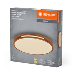 4099854283642 - Dřevěné LED stropní svítidlo 390 mm ORBIS, teplá bílá - Stropní svítidlo - LEDVANCE e - shop