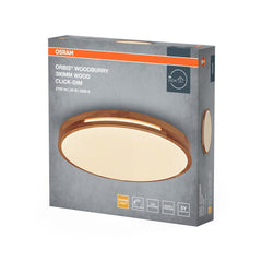 4099854450860 - Dřevěné LED stropní svítidlo 390 mm ORBIS, teplá bílá OSRAM - Stropní svítidlo - LEDVANCE e - shop