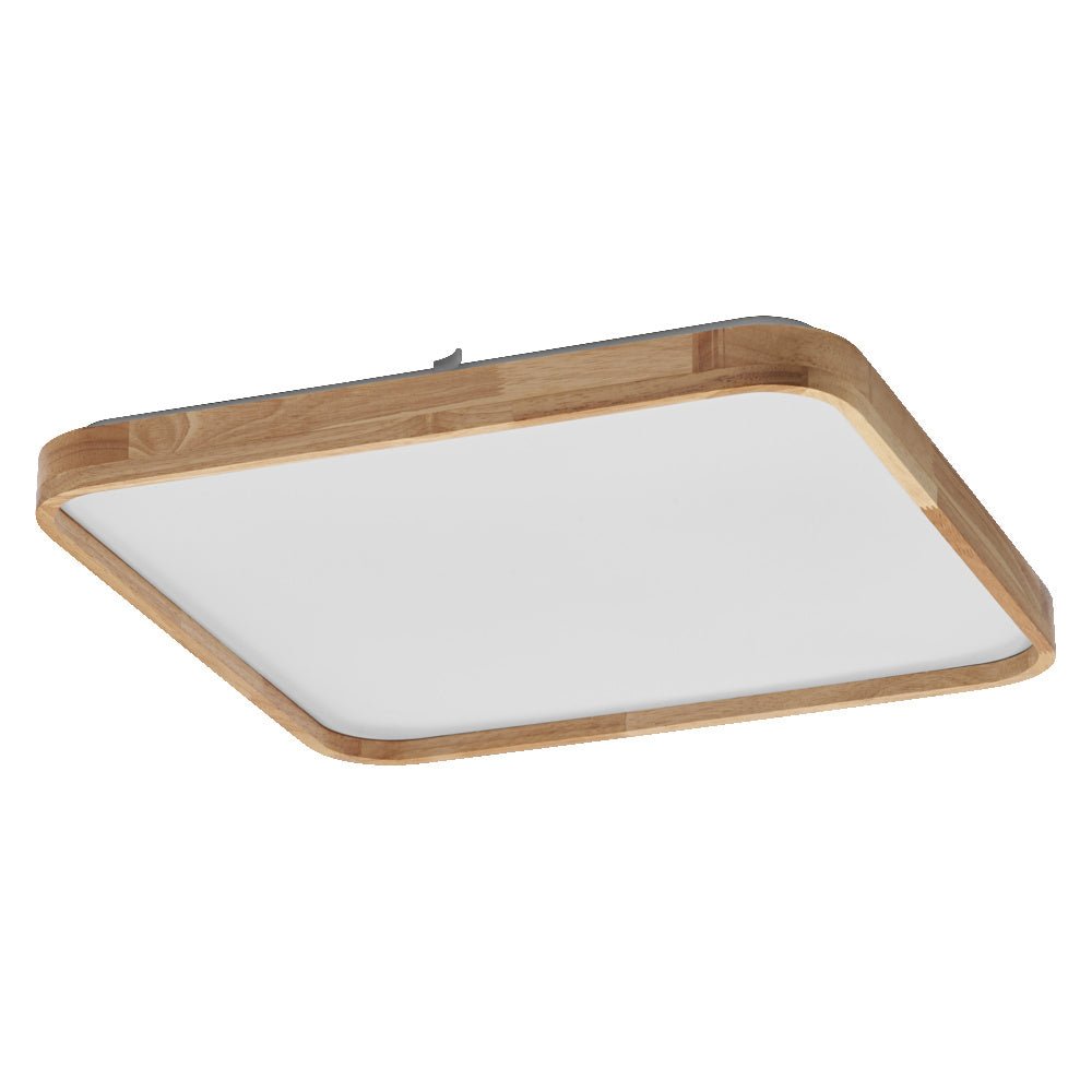 4099854283727 - Dřevěné LED stropní svítidlo 495x495 mm ORBIS, teplá bílá - Stropní svítidlo - LEDVANCE e - shop