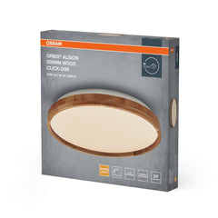 4099854446238 - Dřevěné LED stropní svítidlo 500 mm 2600 lm ORBIS, teplá bílá OSRAM - Stropní svítidlo - LEDVANCE e - shop