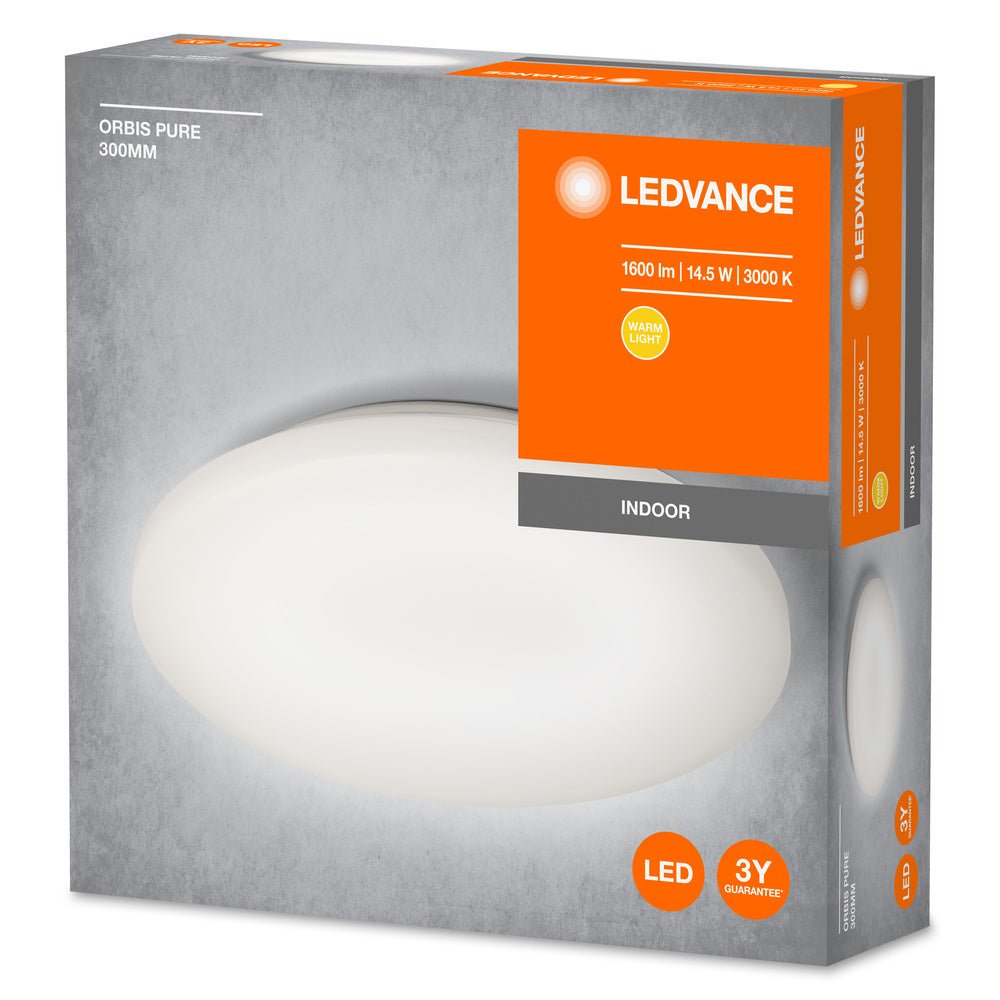 4058075651890 - Elegantní LED stropní svítidlo ORBIS PURE 300, teplá bílá - Stropní svítidlo - LEDVANCE e - shop