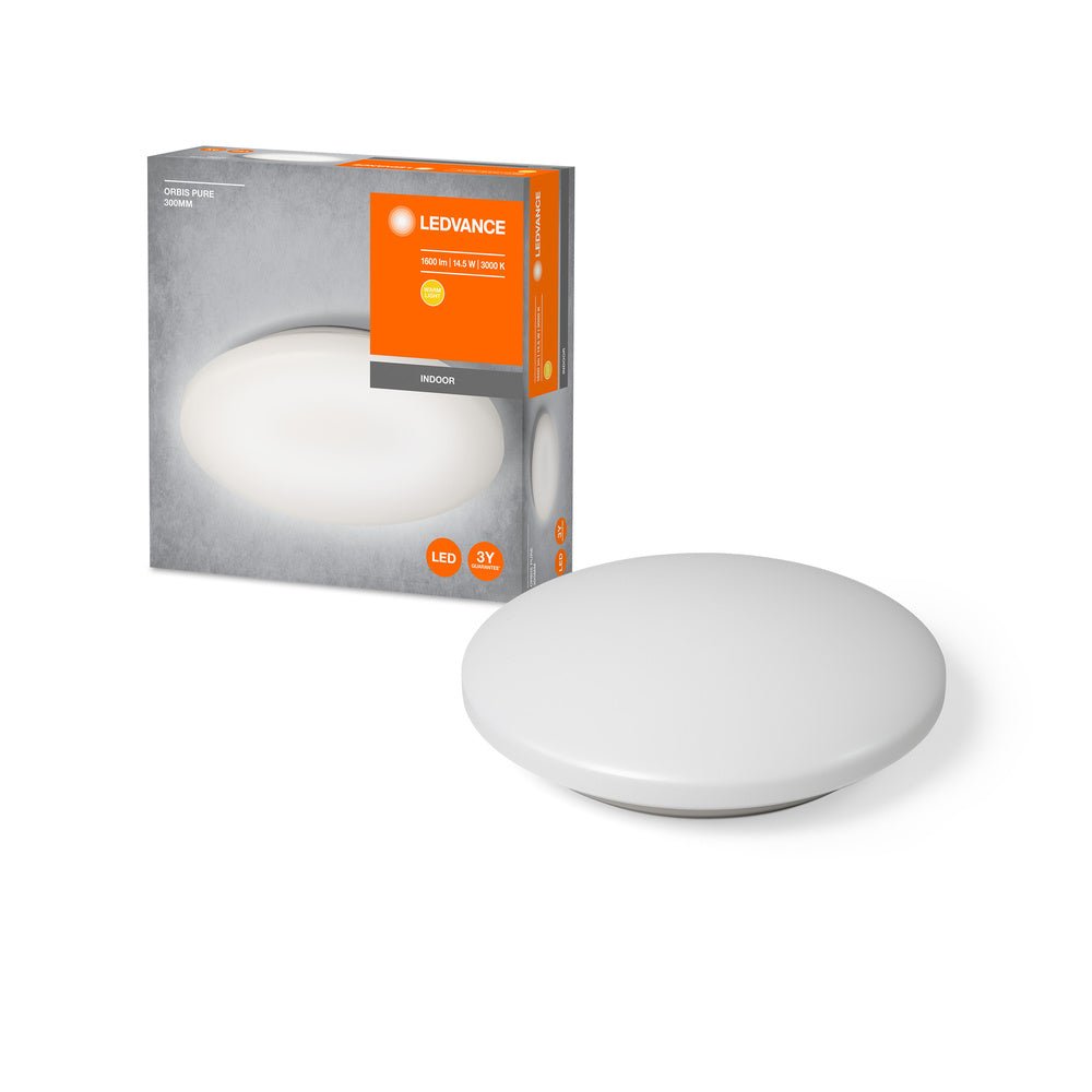 Elegantní LED stropní svítidlo ORBIS PURE 300, teplá bílá