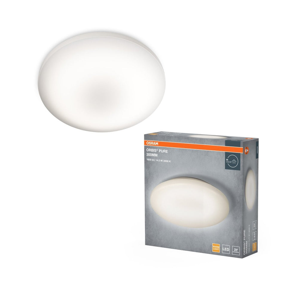 Elegantní LED stropní svítidlo ORBIS PURE 300, teplá bílá OSRAM