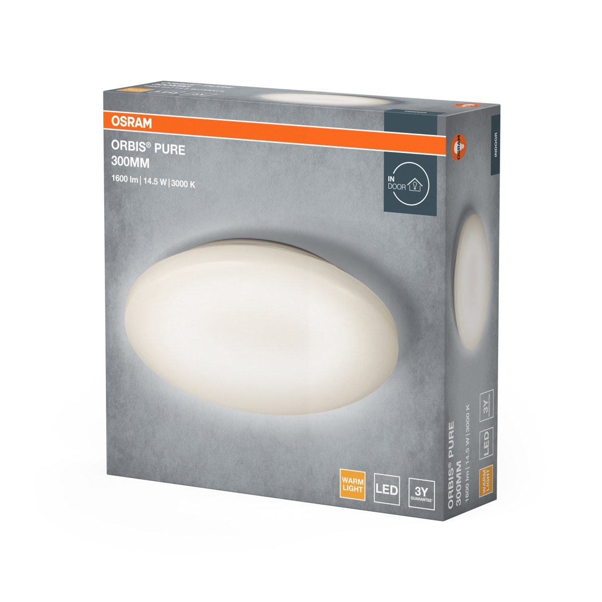4099854450020 - Elegantní LED stropní svítidlo ORBIS PURE 300, teplá bílá OSRAM - Stropní svítidlo - LEDVANCE e - shop