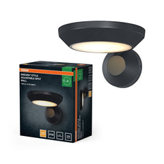 4099854709487 - ENDURA® Style nastavitelný IP65, šedá, teplá bílá - Venkovní dekorativní svítidlo - Czechia LEDVANCE e-shop