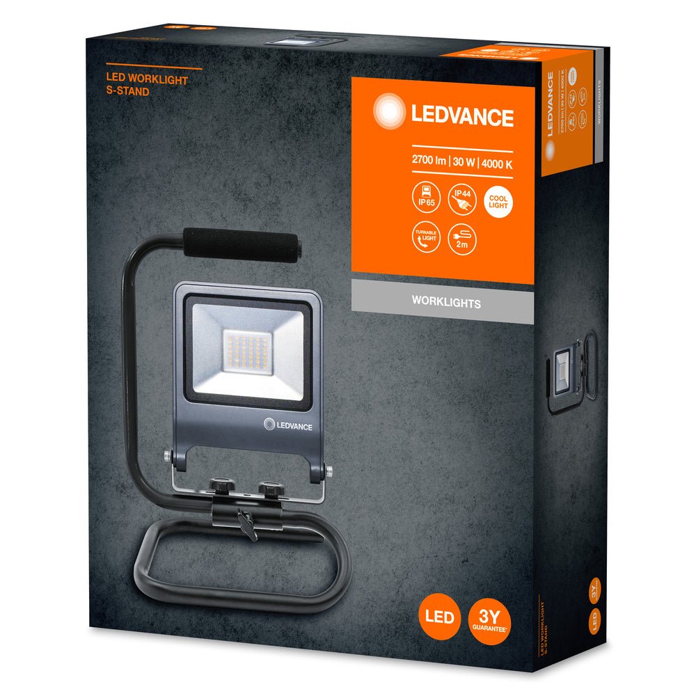 4058075213852 - Flexibilní LED pracovní světlo 30 W S - STAND studená bílá - Pracovní svítidlo - LEDVANCE e - shop