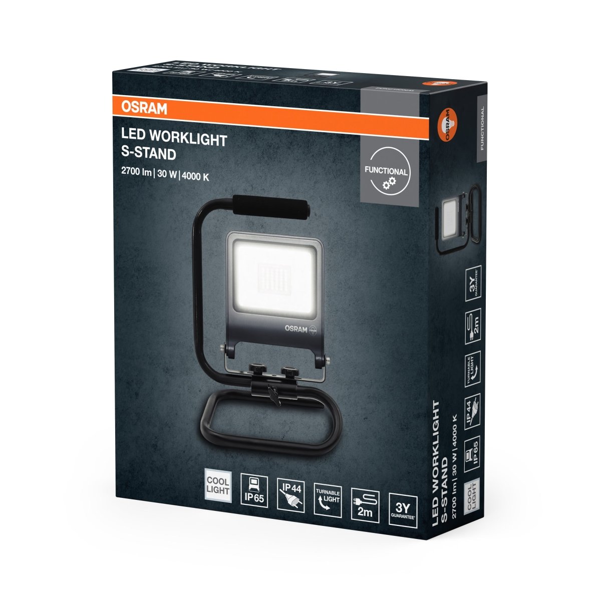 4099854572074 - Flexibilní LED pracovní světlo 30 W S - STAND studená bílá OSRAM - Pracovní svítidlo - LEDVANCE e - shop