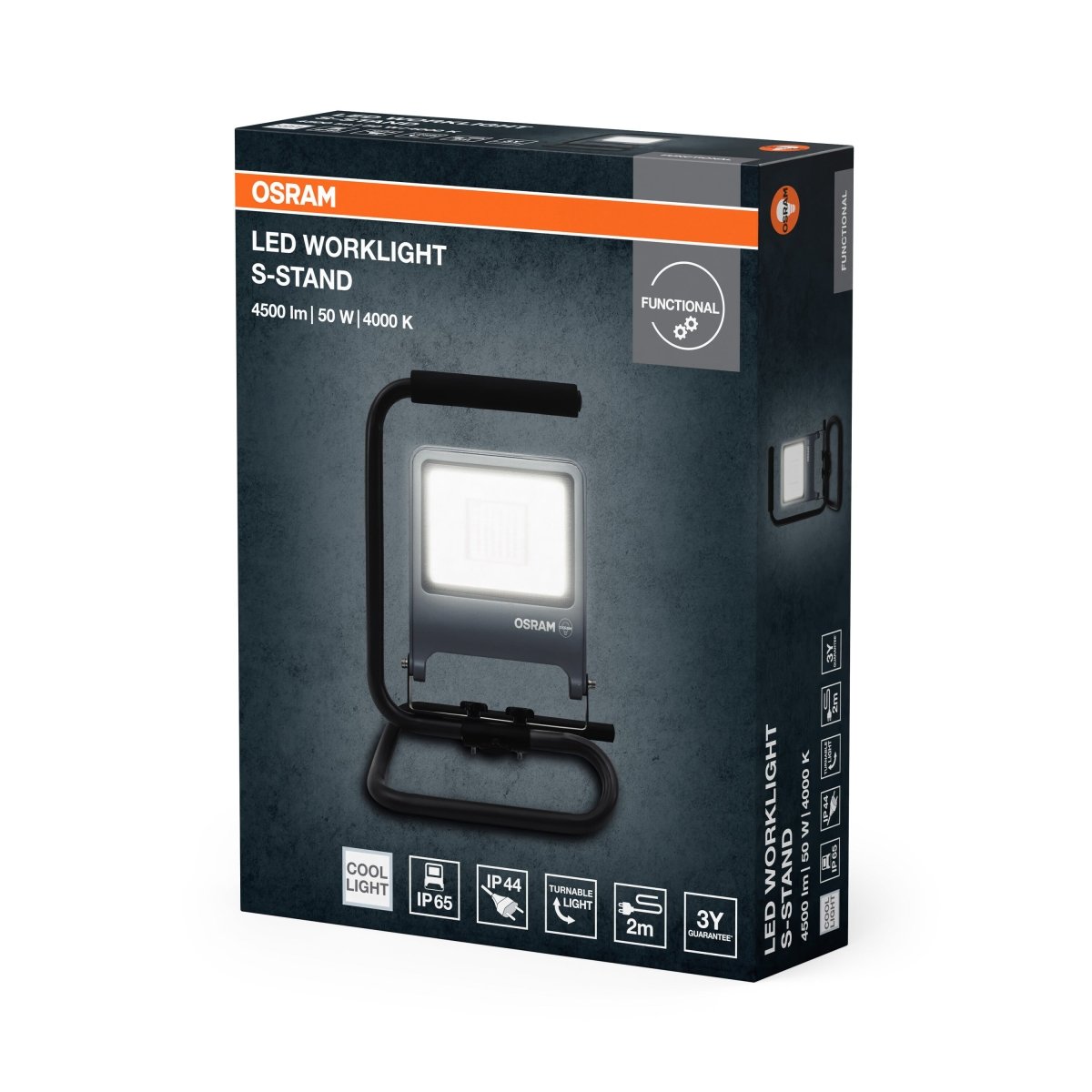 4099854572098 - Flexibilní LED pracovní světlo 50 W S - STAND studená bílá OSRAM - Pracovní svítidlo - LEDVANCE e - shop
