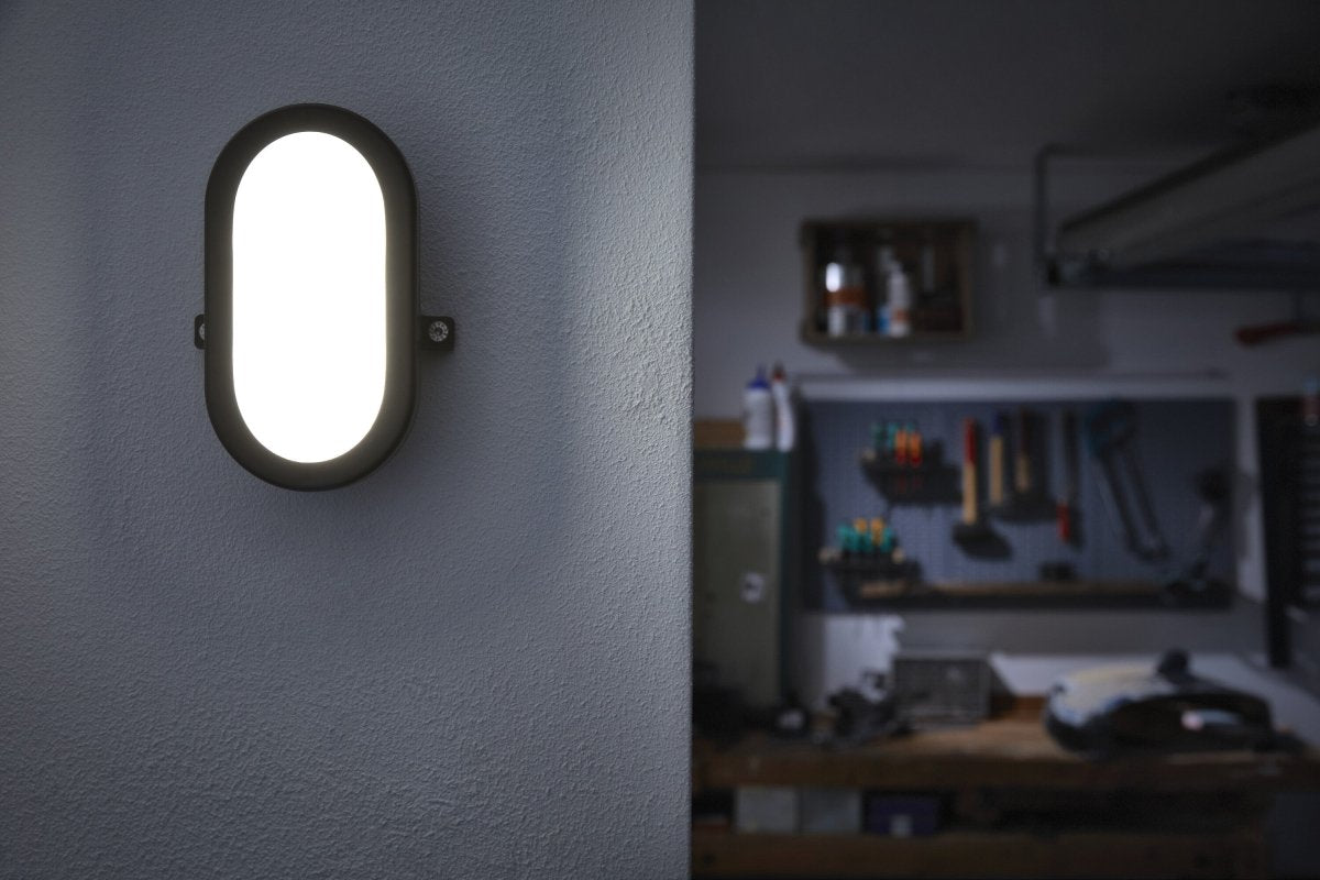 4099854428630 - Funkční venkovní LED svítidlo BULKHEAD 11W IP54, černé OSRAM - Nástěnné venkovní svítidlo - LEDVANCE e - shop