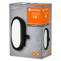 4058075271647 - Funkční venkovní LED svítidlo BULKHEAD 6W IP54, černé - Nástěnné venkovní svítidlo - LEDVANCE e - shop