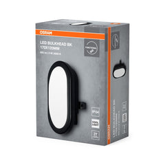 4099854428678 - Funkční venkovní LED svítidlo BULKHEAD 6W IP54, černé OSRAM - Nástěnné venkovní svítidlo - LEDVANCE e - shop