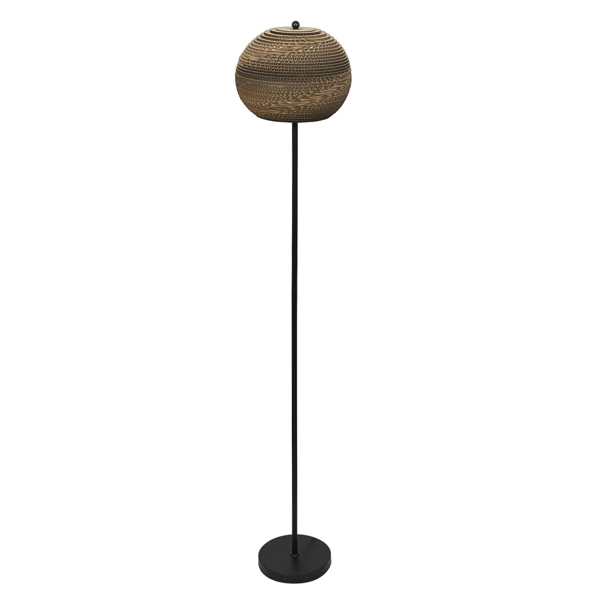 4099854453892 - Hnědá dekorativní stojací lampa E27 Ball - Stojací lampa - LEDVANCE e - shop