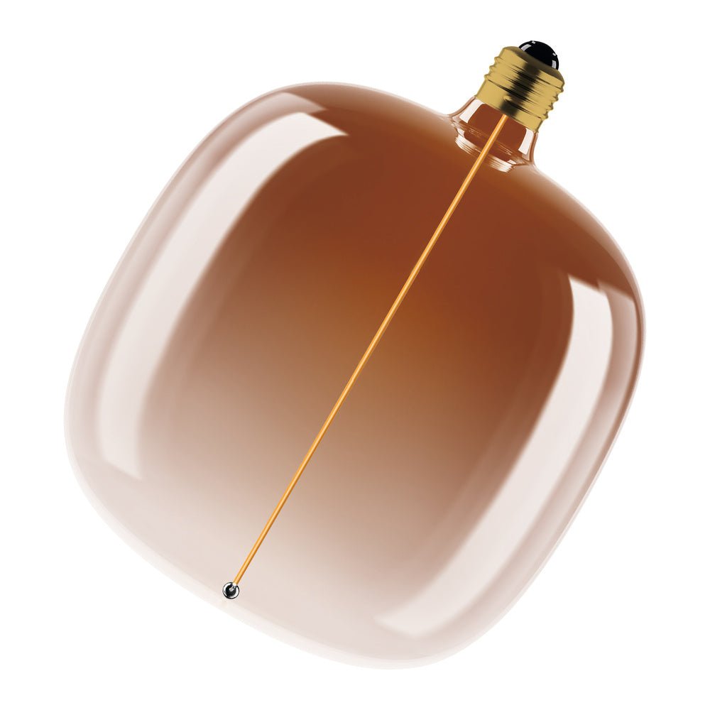 4058075836389 - Hnědá LED žárovka E27 4W VINTAGE OVAL, teplá bílá - Žárovka - LEDVANCE e - shop
